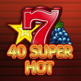 40 Super Hot slot icon by Amusnet Interactive, available at Lucky Max Casino