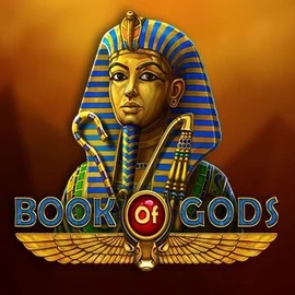 Book of Gods game by BF Games – logo hosted on Lucky Max Casino