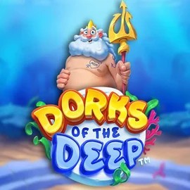 Dorks of the Deep logo by Hacksaw Gaming at Lucky Max CasinoDorks of the Deep