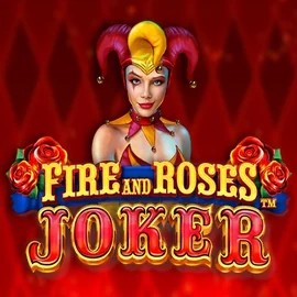 Fire and Roses Joker logo by Triple Edge Studios Lucky Max Casino