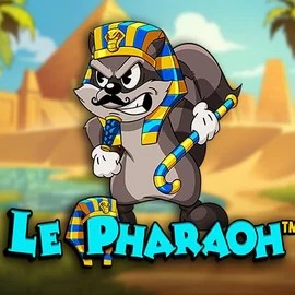 Official Slots logo: Le Pharaoh by Hacksaw Gaming at Lucky Max Casino