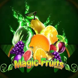 Magic Fruits Deluxe slot logo by Wazdan at Lucky Max CasinoMagic Fruits Deluxe