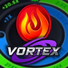 Official Casino Games logo: Vortex (Turbo Games) by Turbo Games at Lucky Max Casino